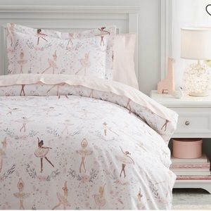 Pottery Barn Kids ballerina linen.